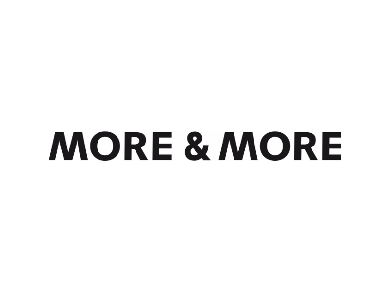 Logo More & More